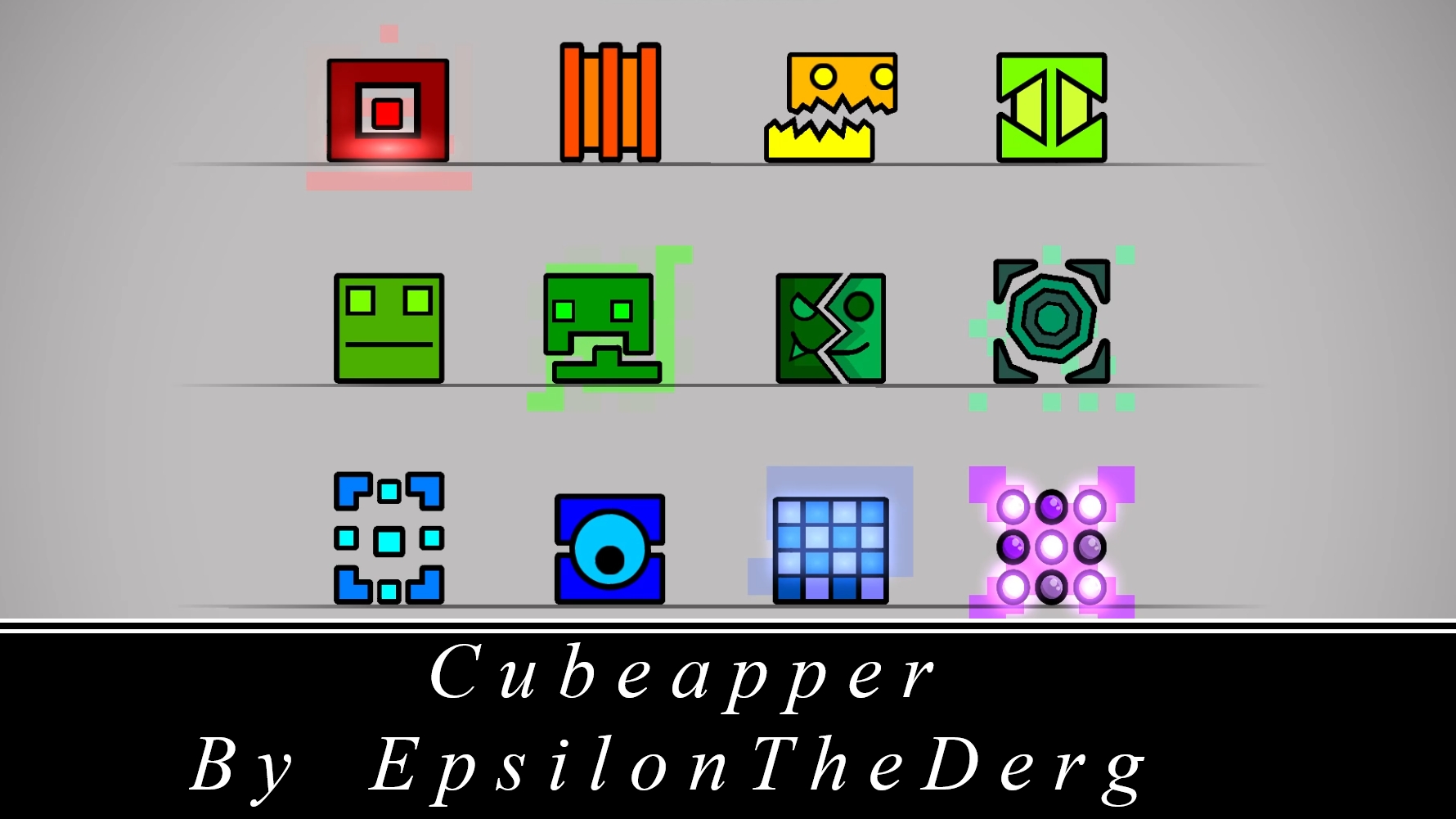Cubeapper By EpsilonTheDerg I Auto Level I Geometry Dash.