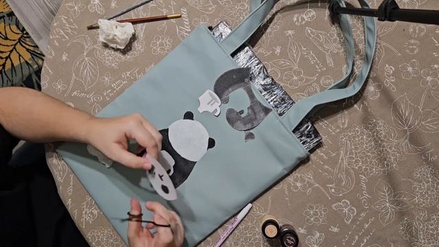 Роспись сумки из экокожи смотреть онлайн