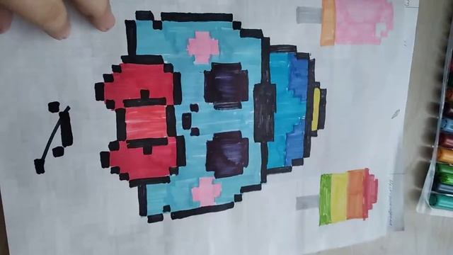 200 рисунков по клеточка(1) смотреть онлайн