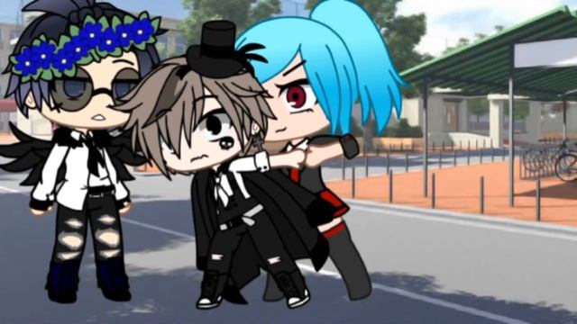 •бей его 👊• [МЕМЕ] {Gacha Club}