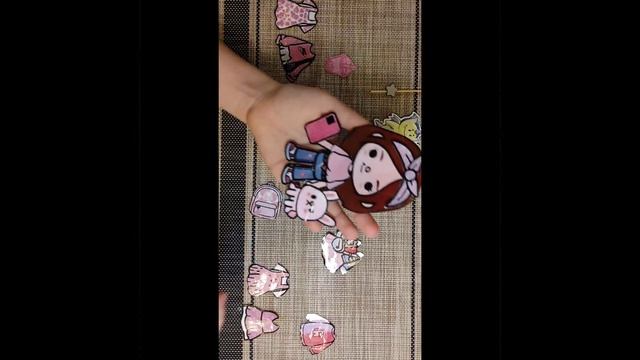 Примеряем костюмы девочки тока бока 🥰 |ТОКА БОКА #под? смотреть онлайн