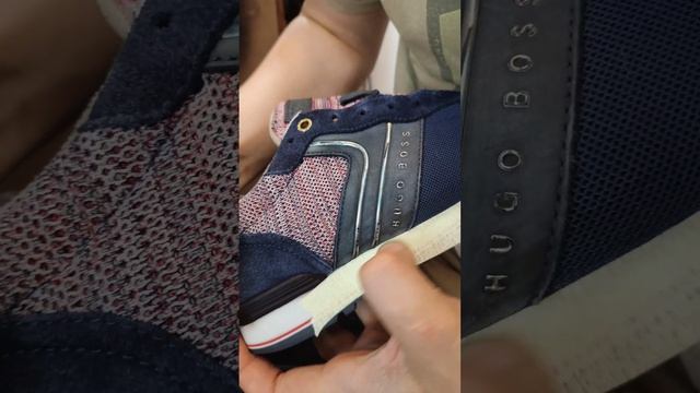 Кроссовки HUGO BOSS. Ремонт обуви