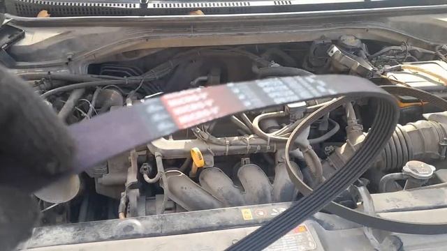 ЗАМЕНА РЕМНЯ ГЕНЕРАТОРА НА ХЕНДЭ СОЛЯРИС 2.