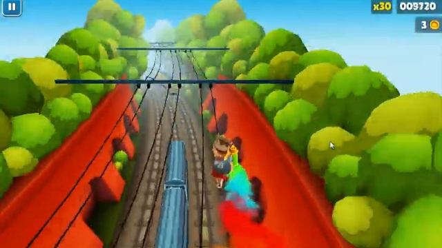 обзор на игру Subway Surfers на pc