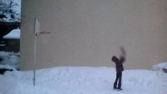 Бросок точно в кольцо