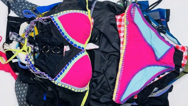 Мешок № 9683. Купальники микс Крем Австрия. Арт 3038. Вес 8,4