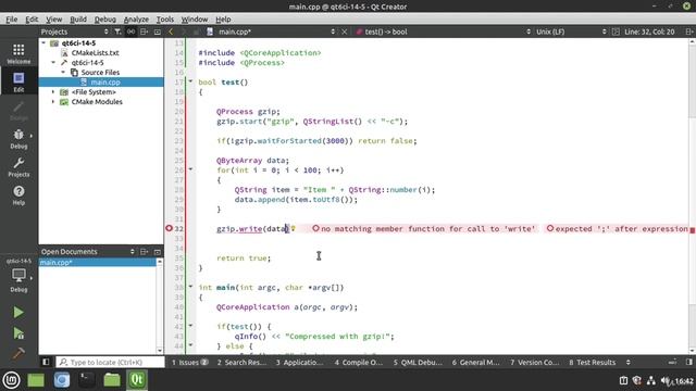 5. QProcess смотреть онлайн