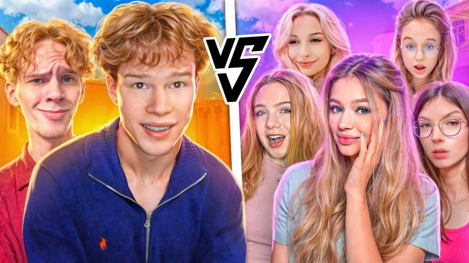 АПОЛЛОН И БРАТИШКА ПРОТИВ 5 ДЕВОЧЕК ЮТУБЕРШ В STANDOFF 2😂 смотреть онлайн