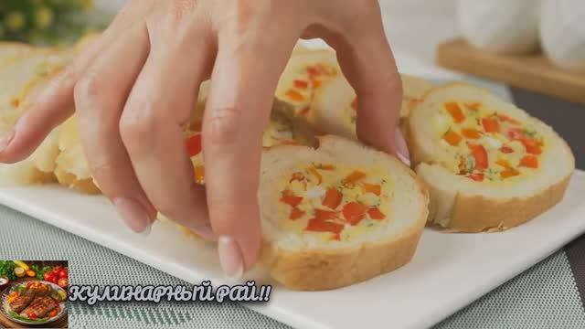 Супер Закуска! Бутерброды по-другому!😋! смотреть онлайн