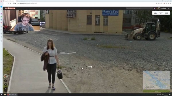 Maddyson - играет в GeoGuessr (Россия)