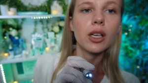 АСМР | 👩🏼⚕️ОСМОТР ЛИЦА В ПЕРЧАТКАХ - ДЕРМАТОЛОГ 🩺| 😴 НЕРАЗБОРЧИВЫЙ ШЕПОТ 🤫👄