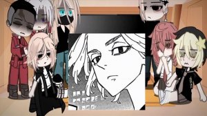 реакция токийских мстителей на такемичи как Майки/Tokyo