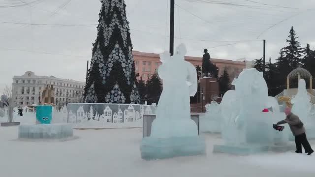 Ледовый городок в Челябинске. 2025 смотреть онлайн