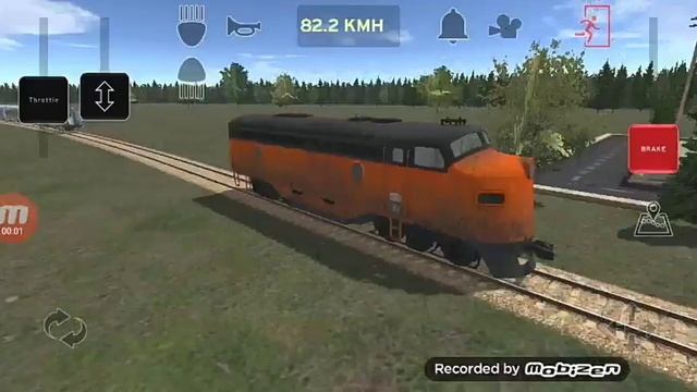 Сбежавший поезд Train and rail yard simulation смотреть онлайн