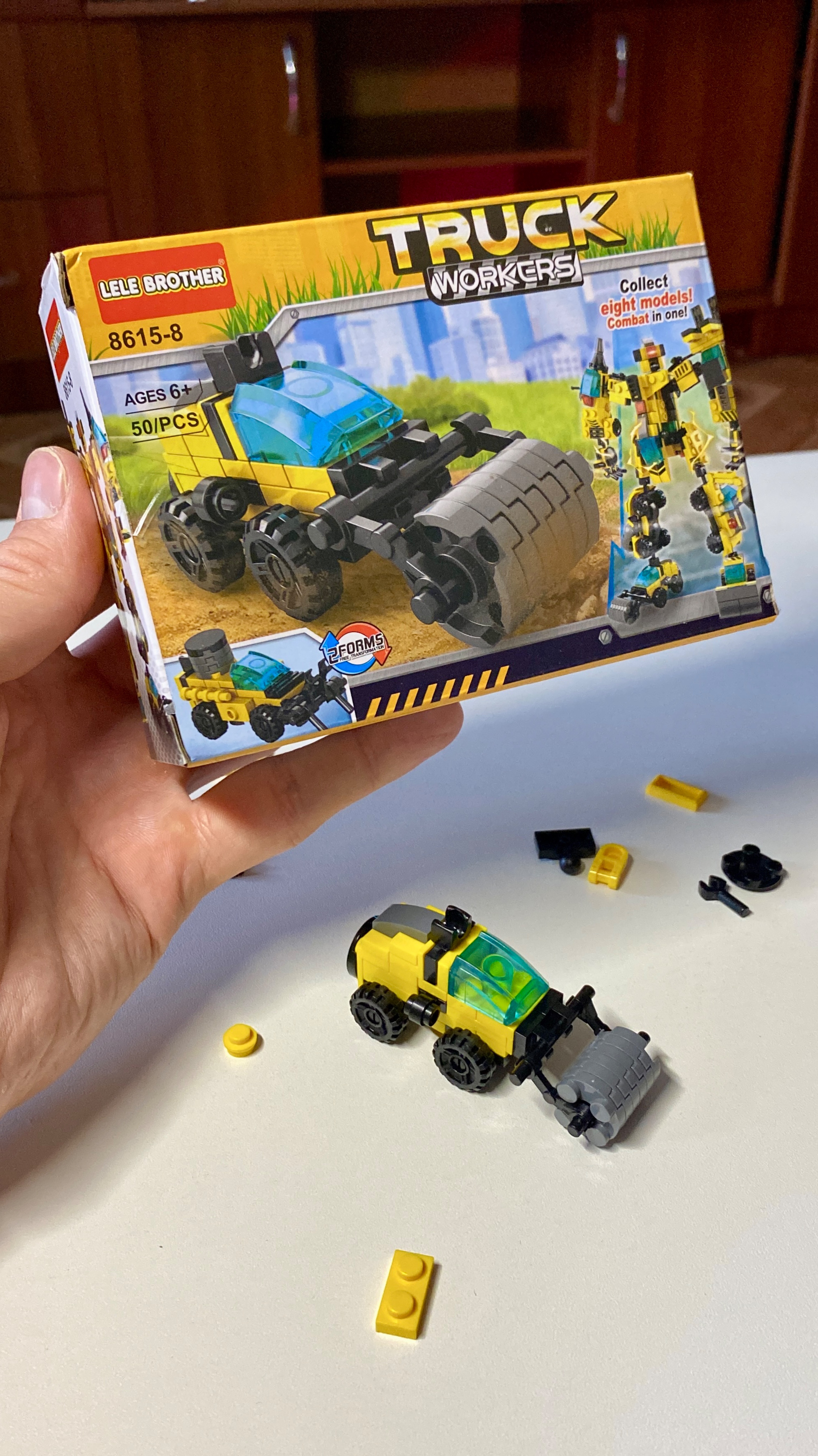 Собрал конструктор - грузовик Лего #лего #конструткор #хобби #игры