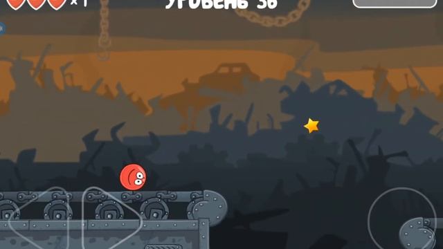 RED-BALL 4. Играем 35-37 уровень! Мрачная Фабрика. смотреть онлайн