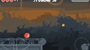 RED-BALL 4. Играем 35-37 уровень! Мрачная Фабрика.