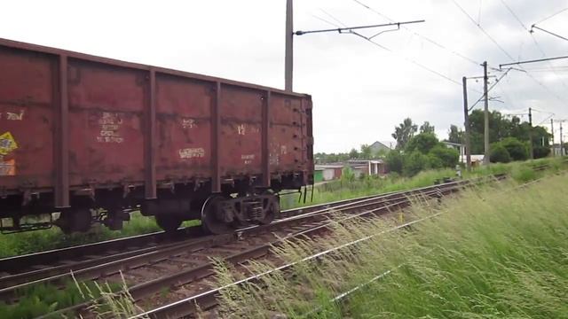 ЧМЕ3-3413 з напіввагонами смотреть онлайн