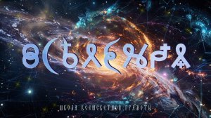 Фильм 9. Вселенная. ВсеЯСветная Грамота