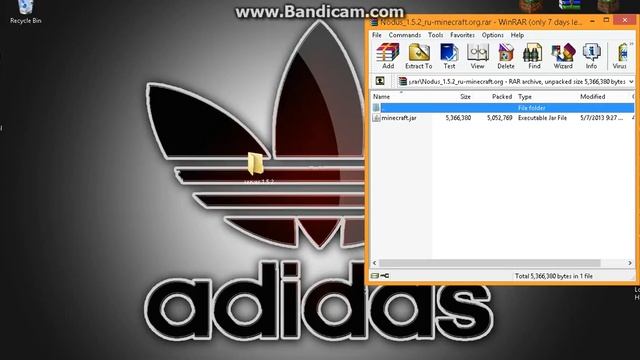 Как установить нодус на майнкрафт 1.5.2