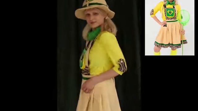 Палеонтолог девочка карнавальный костюм для аниматор