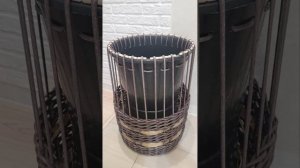 Бочка из ротанга высота 60 см.