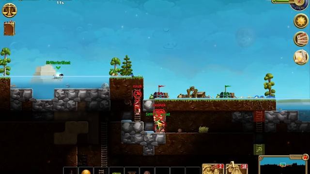 Craft The World - Кооператив ( SirWarriorGhost And Ronzik) Часть 1