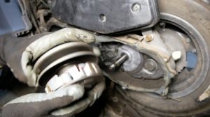 ЗАМЕНА РЕМНЯ YAMAHA GEAR