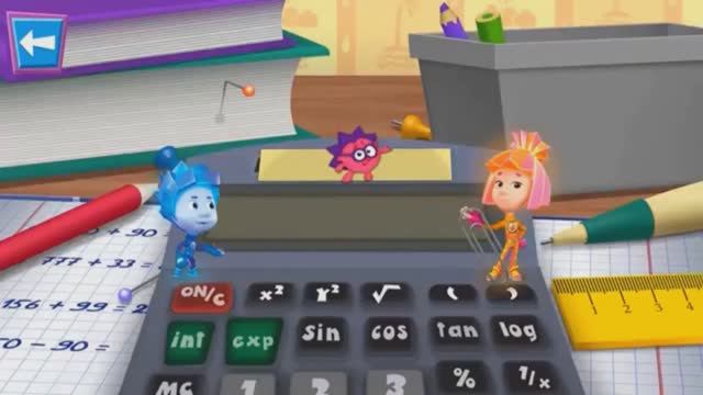 Фиксики! детская развивающая игра! что такое солнечная панель! Поможем Дим Димычу решить примеры! смотреть онлайн