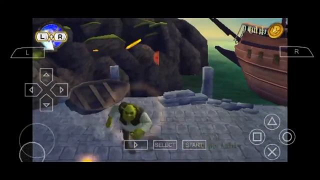 прохождение Shrek The Third  часть 1 обучение