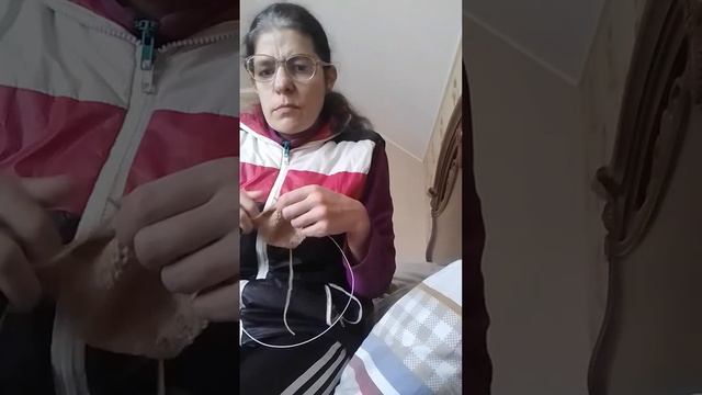 В'язання на 2 х спицях тапочки слідочки туфлі чоловічі. смотреть онлайн