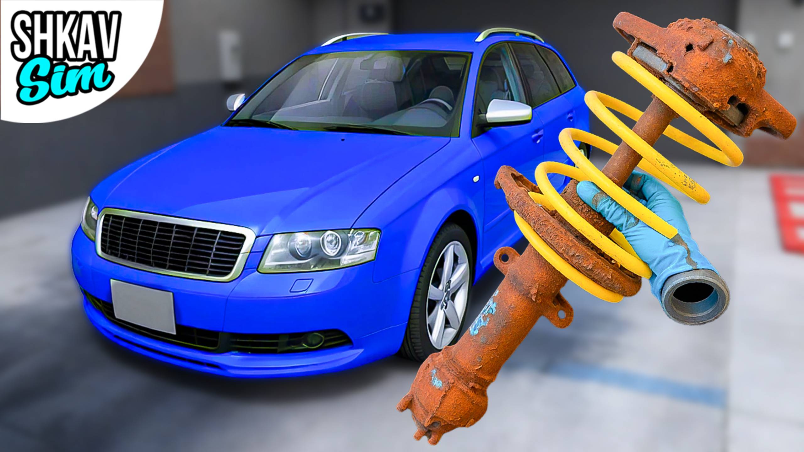 Вся ПОДВЕСКА В ХЛАМ! Как это чинить??? Car Mechanic Simulator VR / Часть 7 / смотреть онлайн