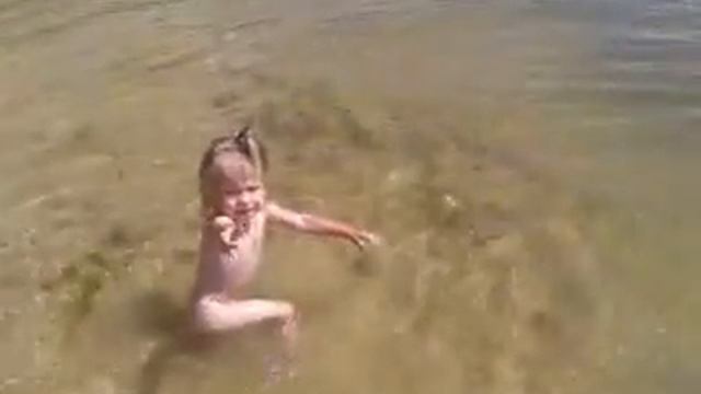 Первый раз на водохранилище