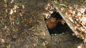 "Дом-невидимка: строим по древней технологии (бамбук + земля)"