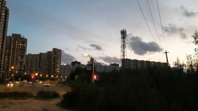 2023.10.01. Погода Петербург. 19:00. +14. Ветрюга. Всероссийский