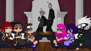 Реакция друзей Наруто на Наруто и Саске как Майки и Д(о