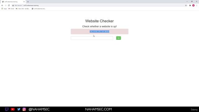 012 Server-Side Example Internal Host and Port Scanning смотреть онлайн