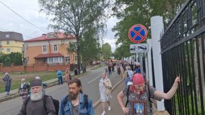 Великорецкий крестный ход 2024. Завершение хода у Трифонова монастыря 08.06.2024
