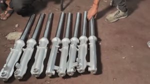 Как делают запчасти для мотоциклов.