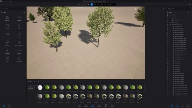 Twinmotion. Импорт растительности
