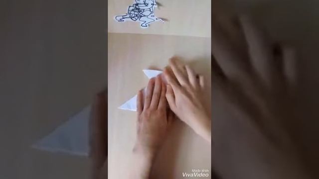 Как сделать когти из бумаги!❤ | АРИГАМИ | смотреть онлайн