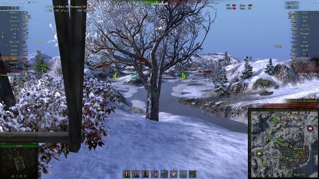 WOT Hetzer рак на горе 3 фрага