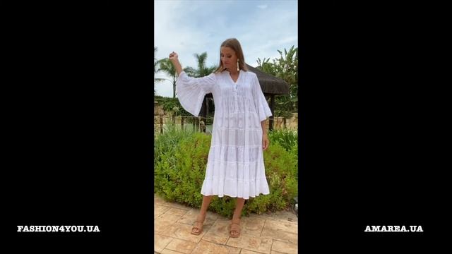 Пляжная туника Fresh Cotton 22F 517 1 C смотреть онлайн