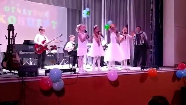 Песня ,,Как на тоненький ледок''Концерт