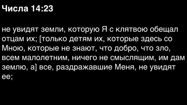 Числа, глава 14 смотреть онлайн