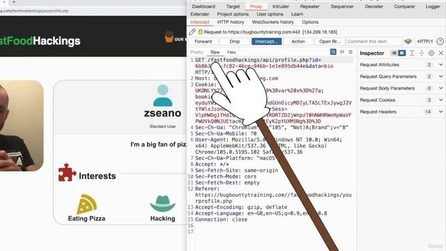 30. Discovering an IDOR - Insecure Direct Object Reference смотреть онлайн