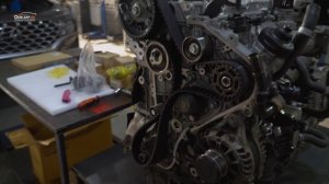 Замена ремня ГРМ на D4HE