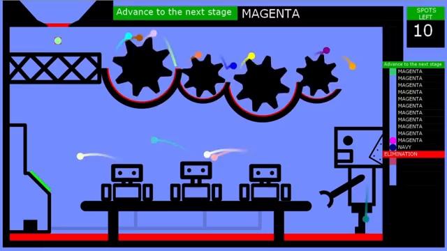 Гонка цветных шариков - лабораторная трасса
#мультфильм #длядетей #гонка #шарики #гонкашариков