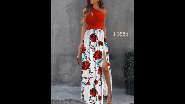 Покупки Одежды с AliExpress - Роскошное летнее платье смотреть онлайн