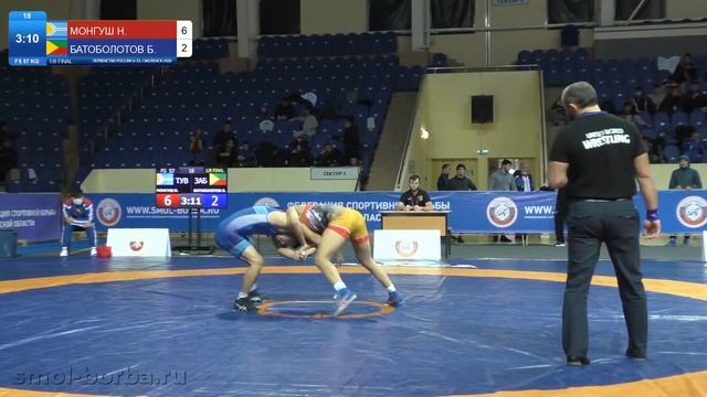 Первенство России-2020. Монгуш - Батоболотов